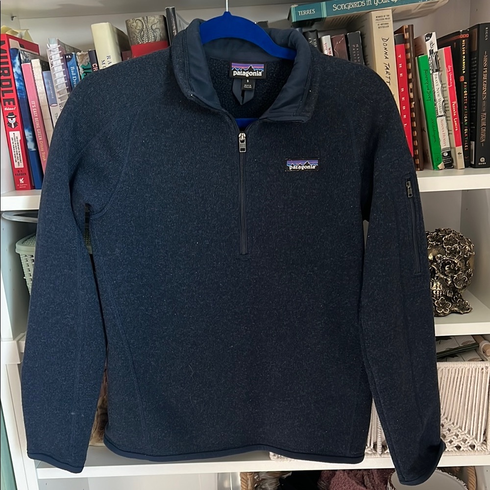 Patagonia Navy 1/4 Better Sweater